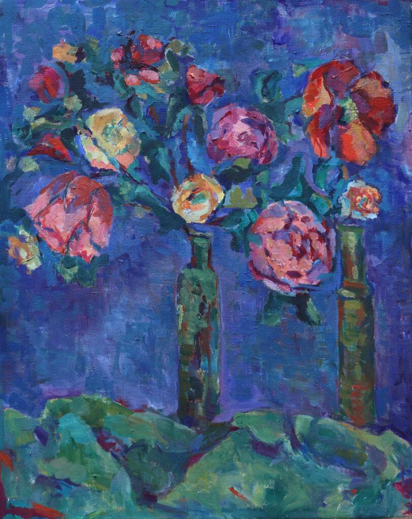 Bloemengeweld, april 2026, Kunstseminaar, Atelier, 40x50 cm, Olieverf, Artislique